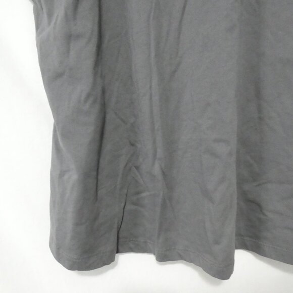 ENJOYNIGHT | P2P 22 inches | Classic Grey V-Neck T-Shirt | Relaxed Fit - Picture 11 of 15